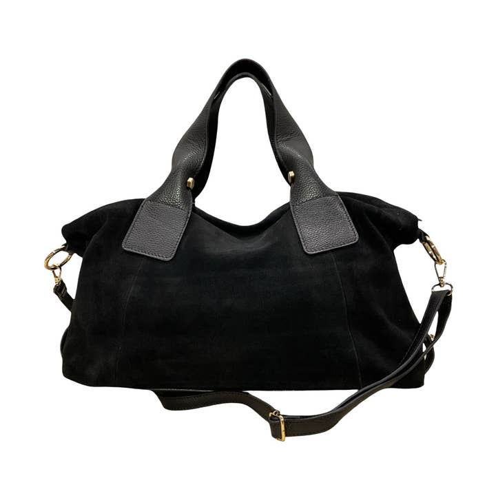 BOLSO DE MANO DE ANTE VEOLINA para venta al por mayor de Louisa lee