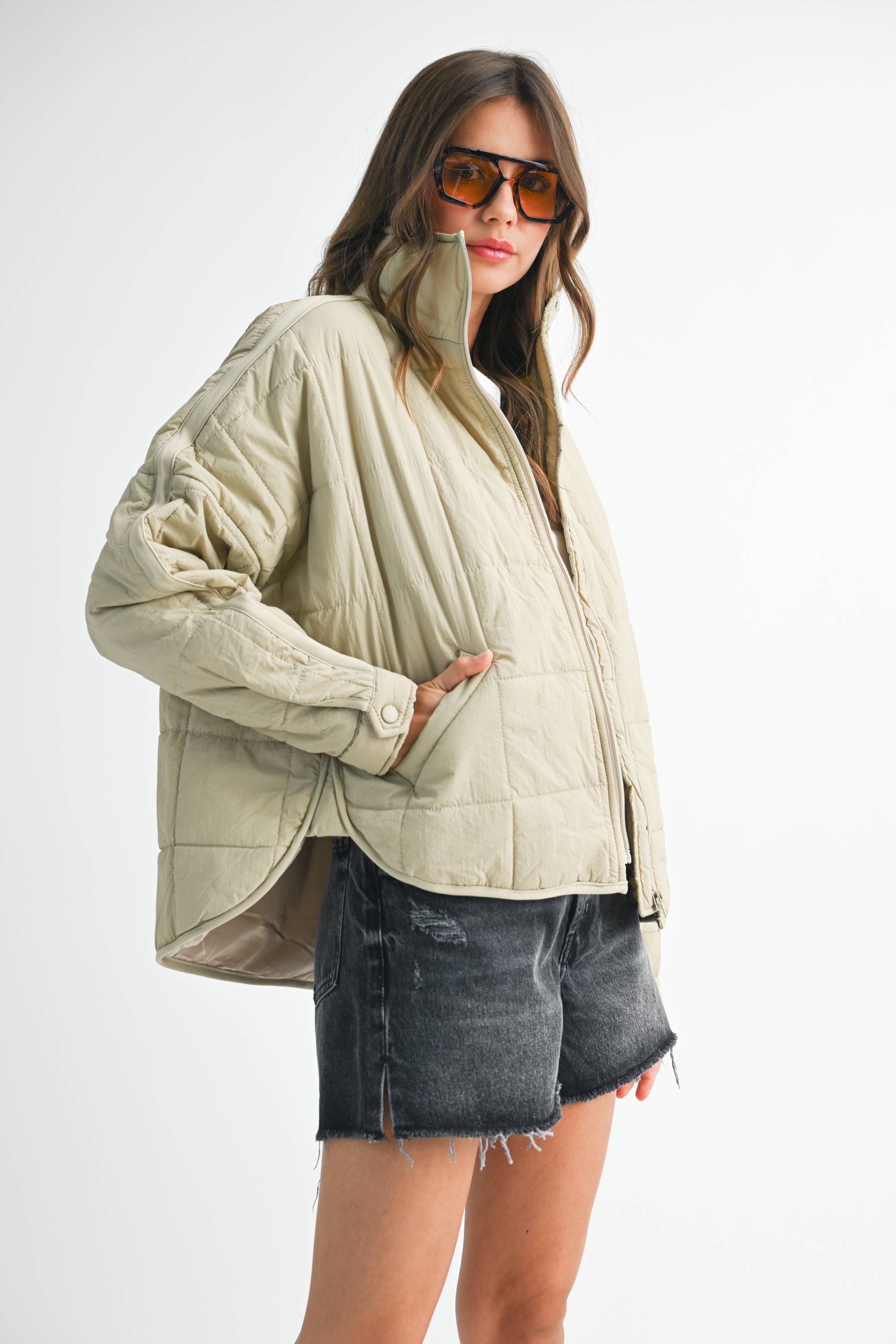 AEMI + CO - Wholesale Puffer Jacket - Women's - 5106EK Bebe Puffer Jacket21