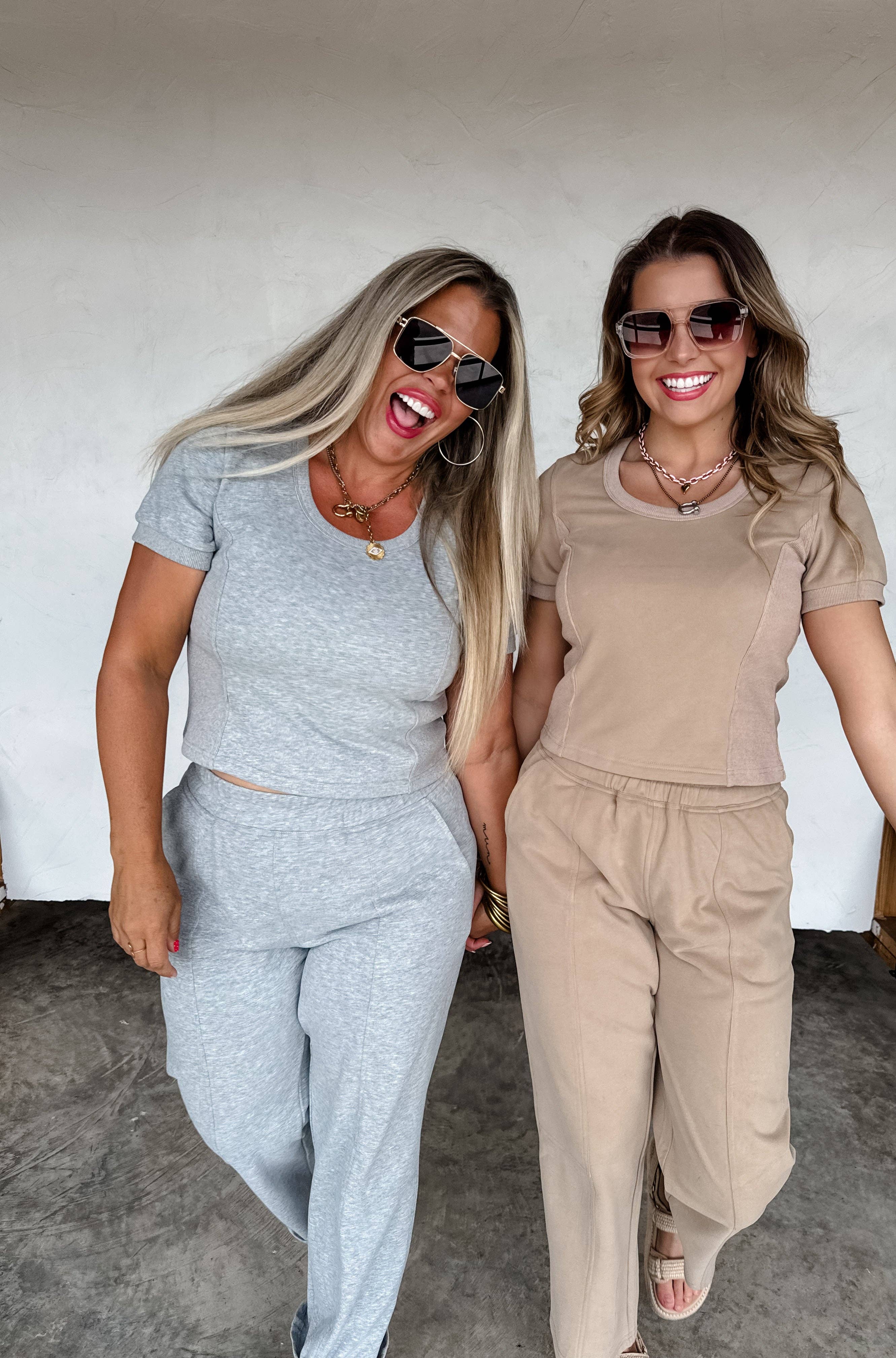 BLAKELEY - Wholesale Lounge Set - Women's - STAY IN CROP PANT SET16