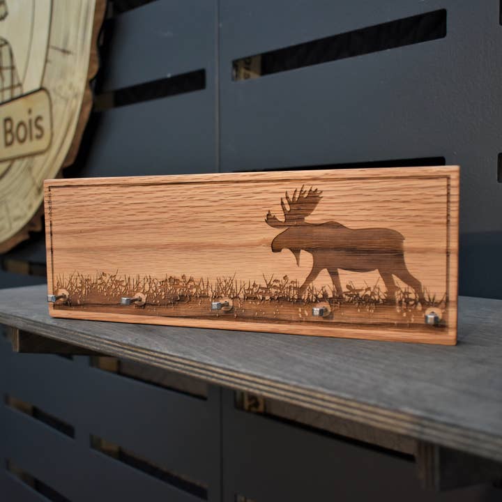 Wall-mounted key holder (original) for wholesale by Printink Canada