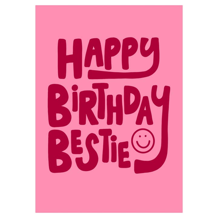 Neesh Home – wholesale Birthday card – Birthday Bestie Card | Birthday | Fun | Friends