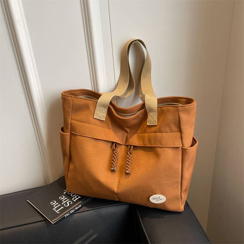 wandf - Wholesale Tote Bag - Women's - Large Capacity Canvas Fashion Women's Tote Bag Shoulder Bag7