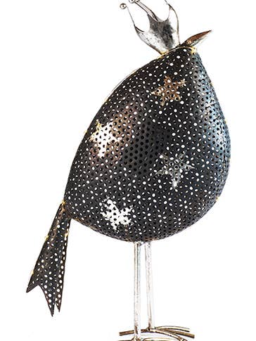 Vogel mit Sternen und LED 42 cm VE 2 für den Großhandel von Baden Collection