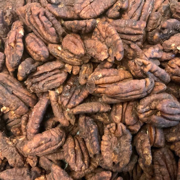 Captain Crazy’s Nuts and Fine Snacks - Wholesale Nuts - ROASTED PECANS Ghirardelli Chocolate Espresso | Sweet Nuts6