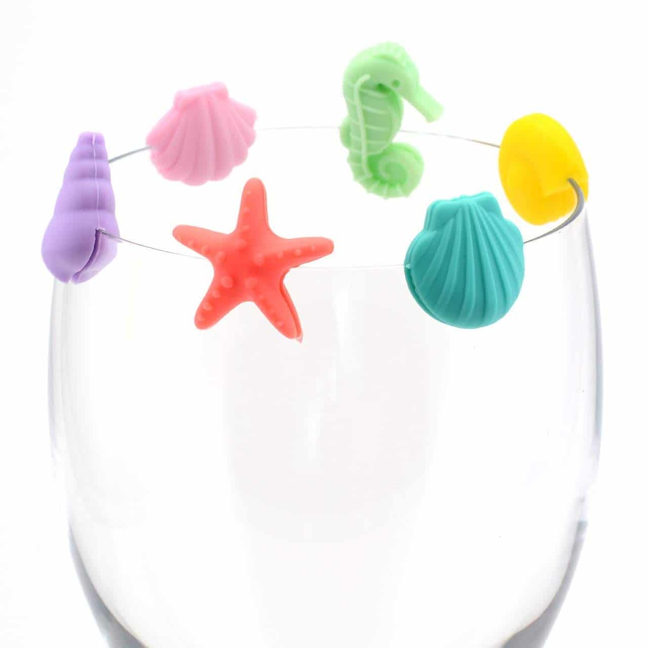 Wholesale Gifts Tomorrow - Wholesale Wine Gift Bag - Mermaid Wine Bottle Bag And Glass Marker Gift Set2