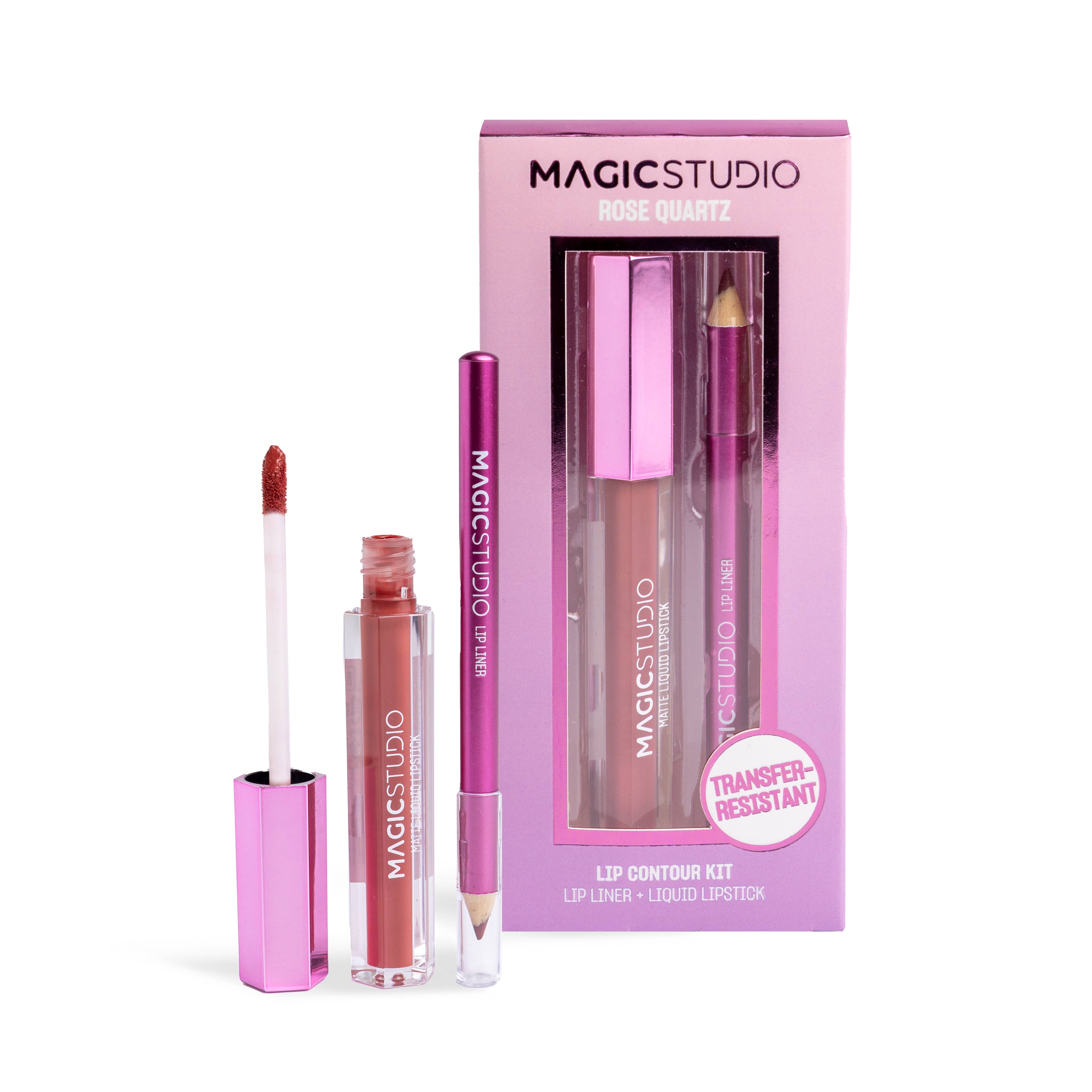 Aquarius Cosmetic SLU – wholesale Läppstiftsset – MAGIC STUDIO ROSENKVARTS LÄPPKONTURKIT0