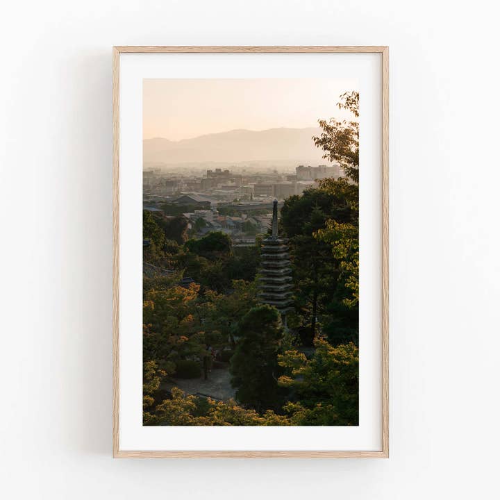 Kyoto Sunset Skyline II for wholesale by Annie Ambience