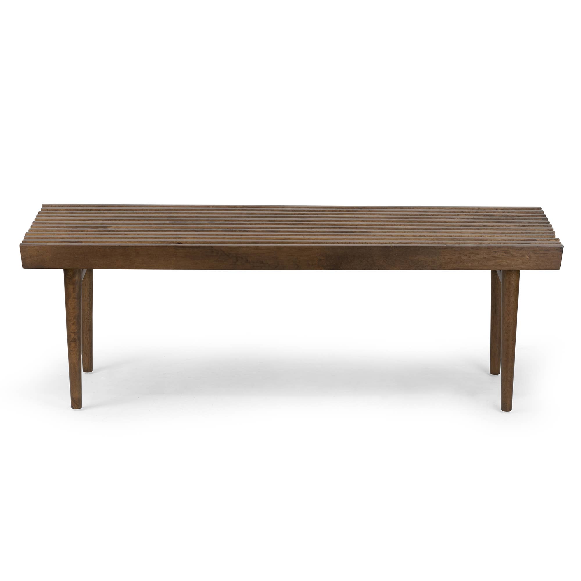 Glamour Home - Wholesale Bench - Baird Slatted Wooden Bench2