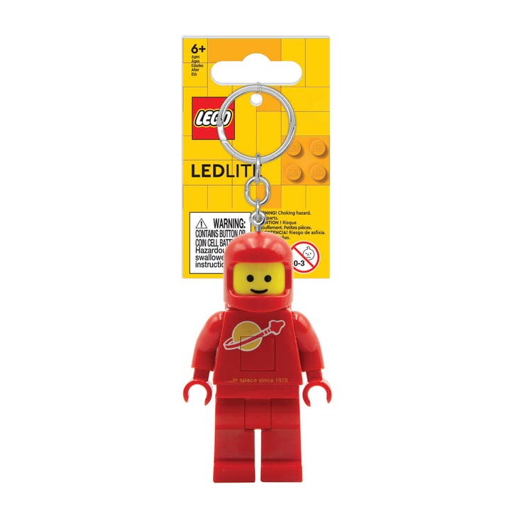 Santoki LEGO Lights - Wholesale Keychain - Kids - LEGO Spacemen & Space Baby LED Keychain 16ct Merchandiser