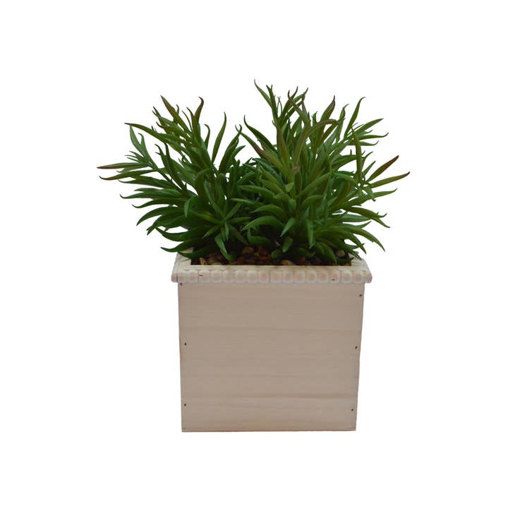 Concepts Beaded Succulent Decor – 10" Faux Cactus Charm for wholesale by Concepts In Time