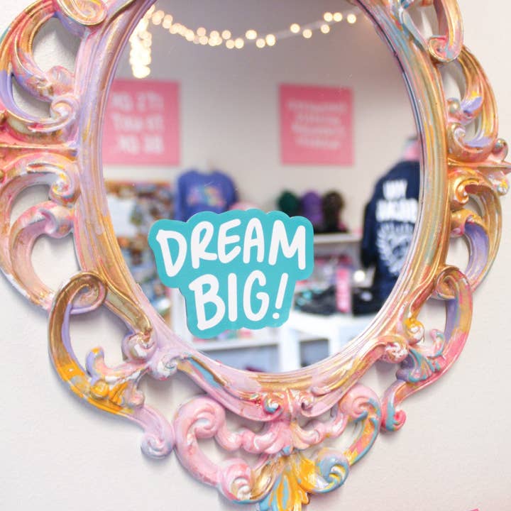 Inkcourage - Wholesale Wall Decal/Stickers - Dream Big! Mirror Decal