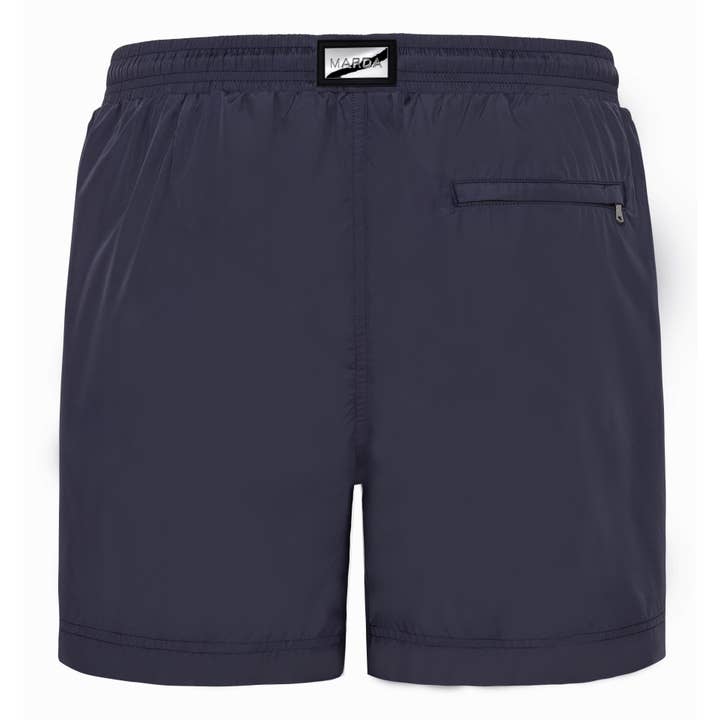 Pantaloncini da bagno blu navy per la vendita all'ingrosso da parte di MARDA