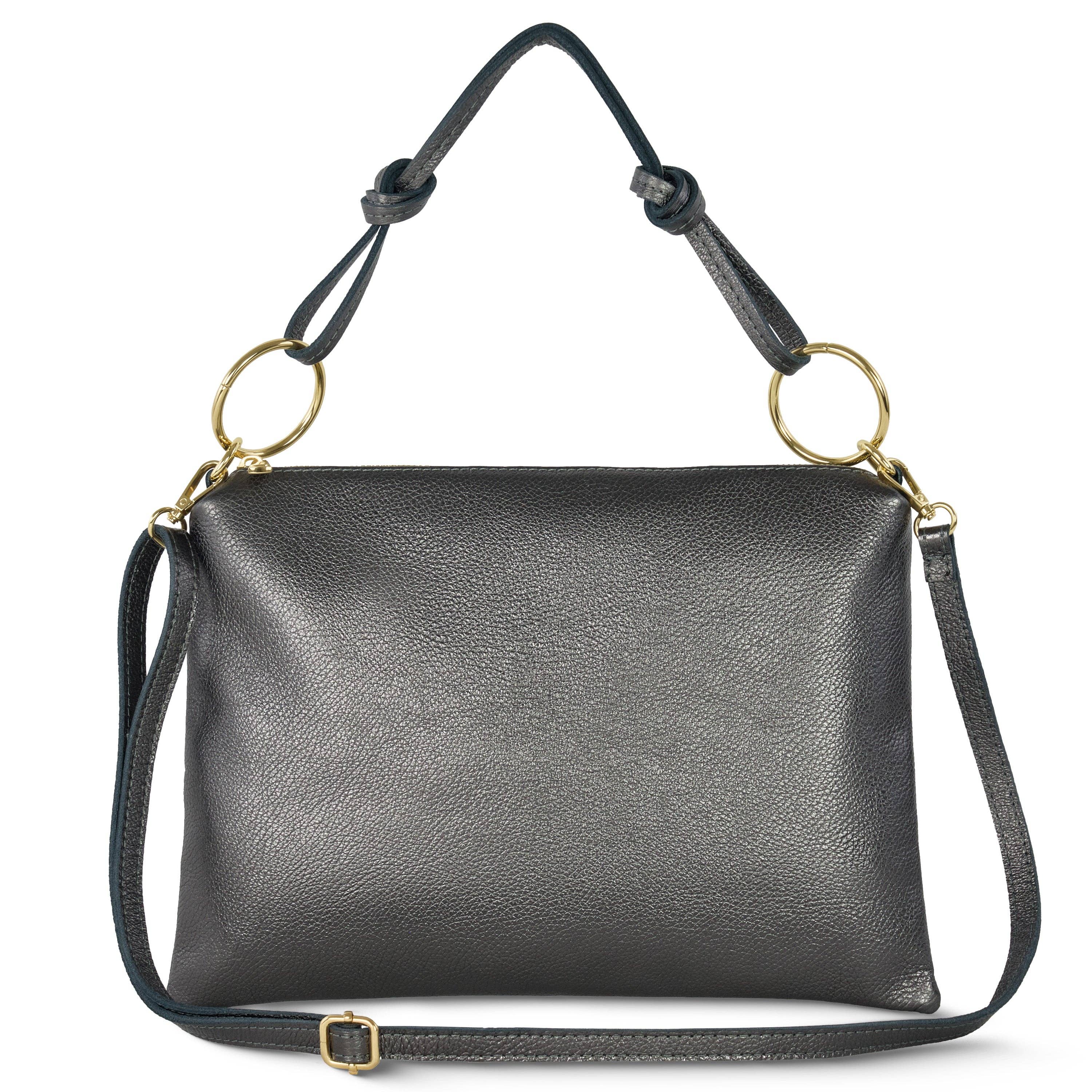 TAKEASY - Wholesale Shoulder Bag - Women's - Italian Genuine Metallic Calf Leather Shoulder Bag 17155130