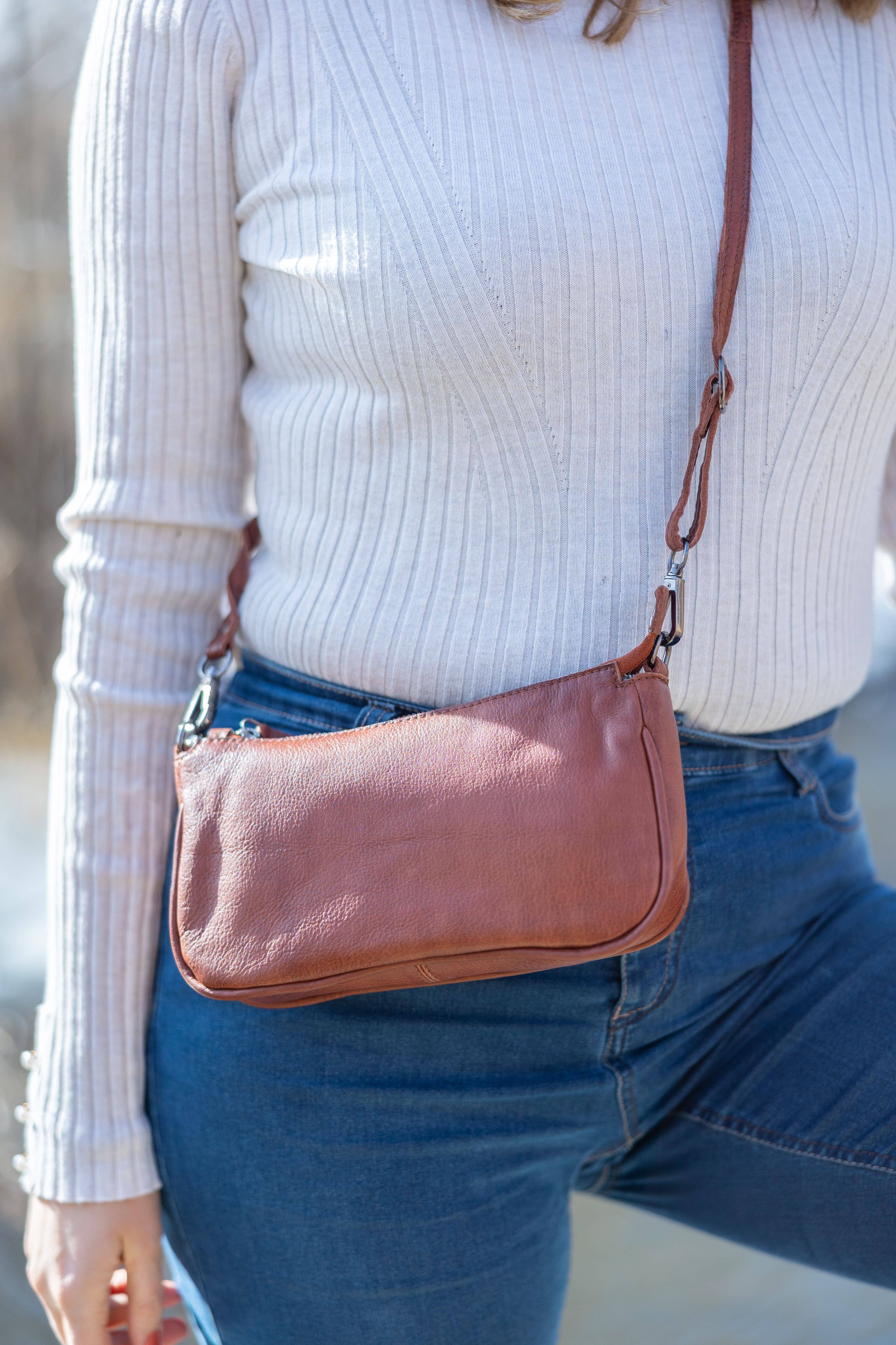 Keaan Leather Goods - Wholesale Crossbody Bag - Women's - [VERA] VERA | SUPER SOFT NAPPA LEATHER9