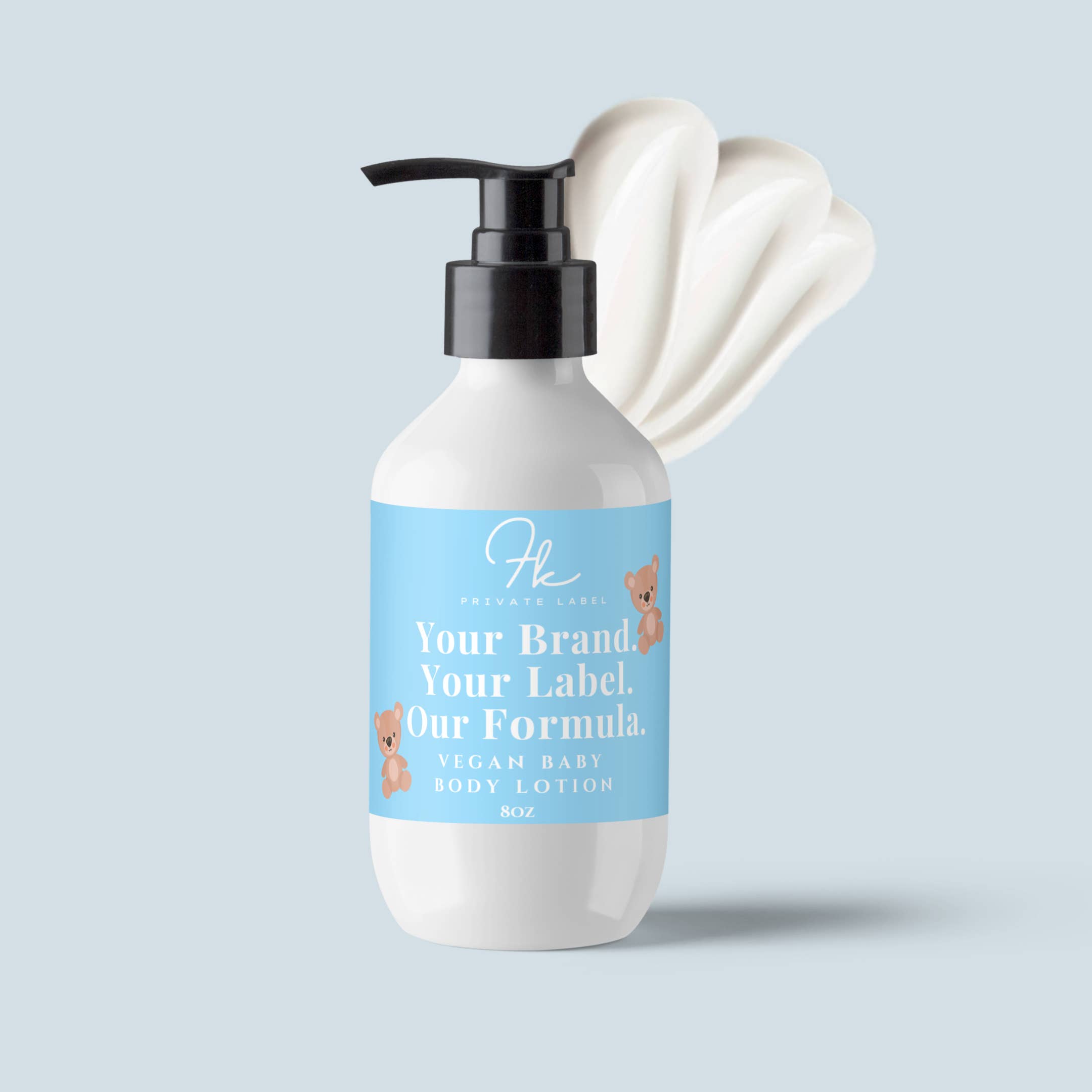 FK Private Label Labs - Wholesale Body cream/lotion – Baby - Vegan Baby Body Lotion