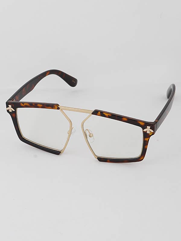 Unique Killer Bee Square Glasses for wholesale by Shop Neighbors