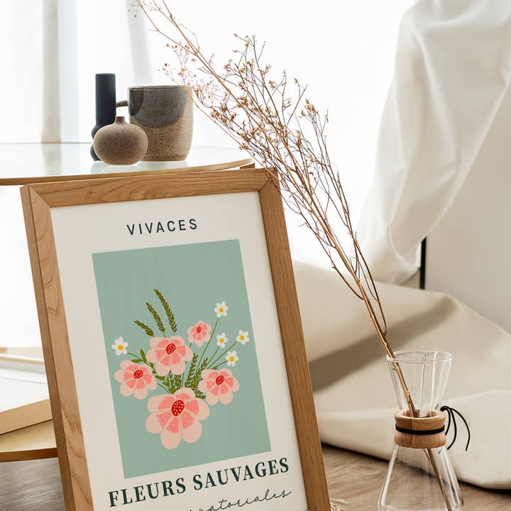 Graphijoy - Wholesale Poster - Wild flowers floral poster