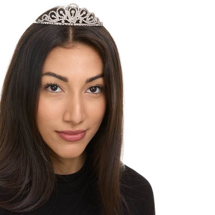 Allure Style Accessories - Wholesale Tiara - Women's - Allure Rhinestone Tiara2