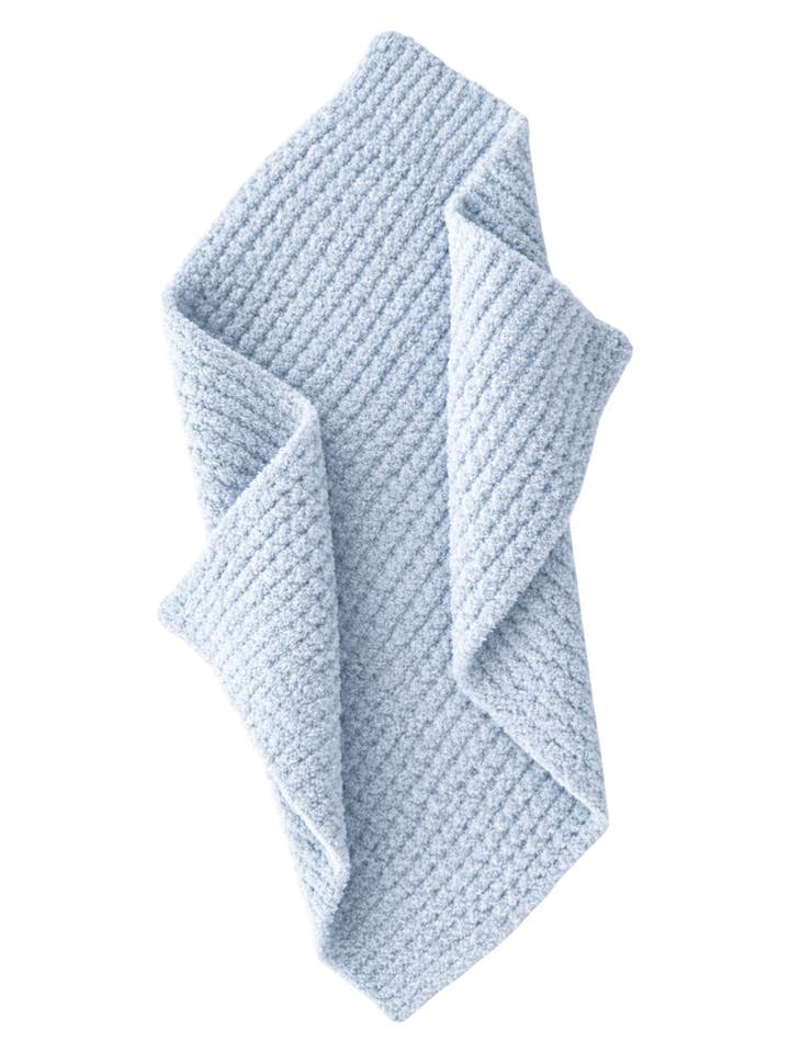 Phufy® Bliss Waffle Mini Blanket, Baby Blue for wholesale by SpearmintLOVE