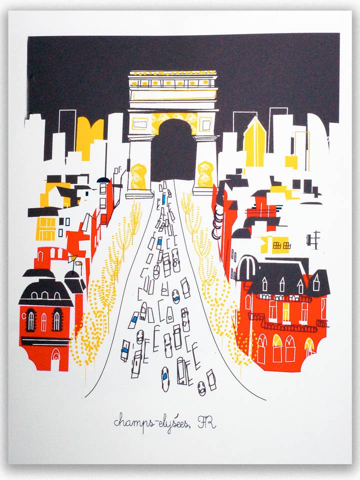 Campos Elíseos París para venta al por mayor de Albie Designs