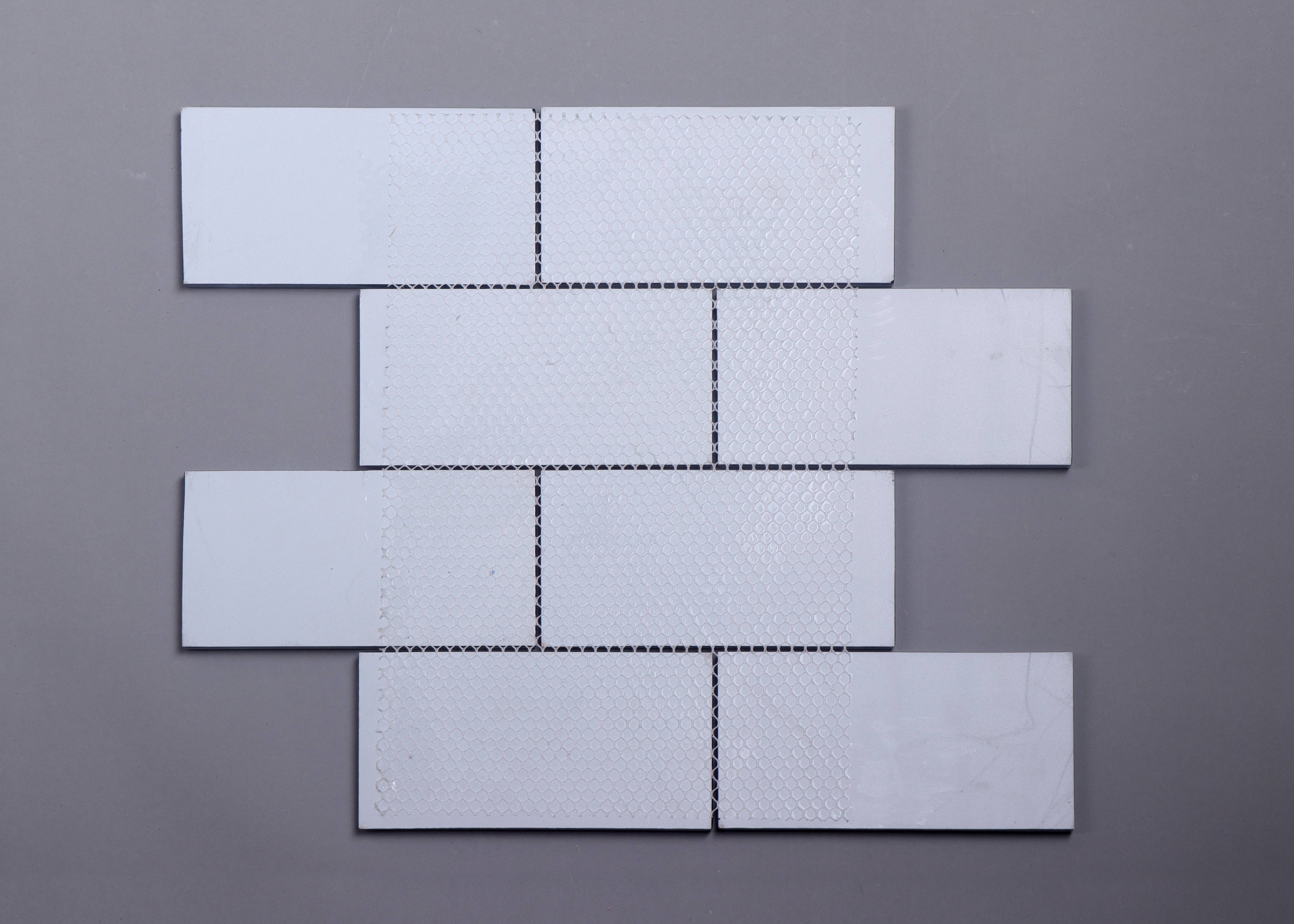 WS Tiles - Vente Carrelages muraux - Carreau de mosaïque en verre de 3" x 6", dosseret pour cuisine et salle de bain - 5 pieds carrés par carton49