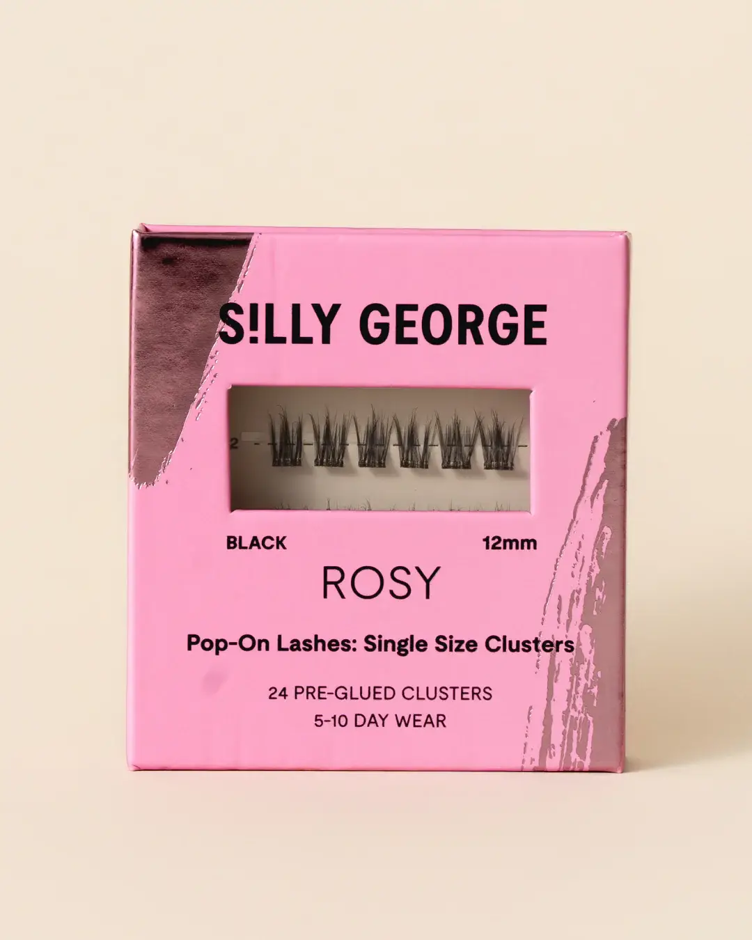 Silly George - Wholesale False/Fake Eyelashes - Pop-On Lashes™ Single Size
13