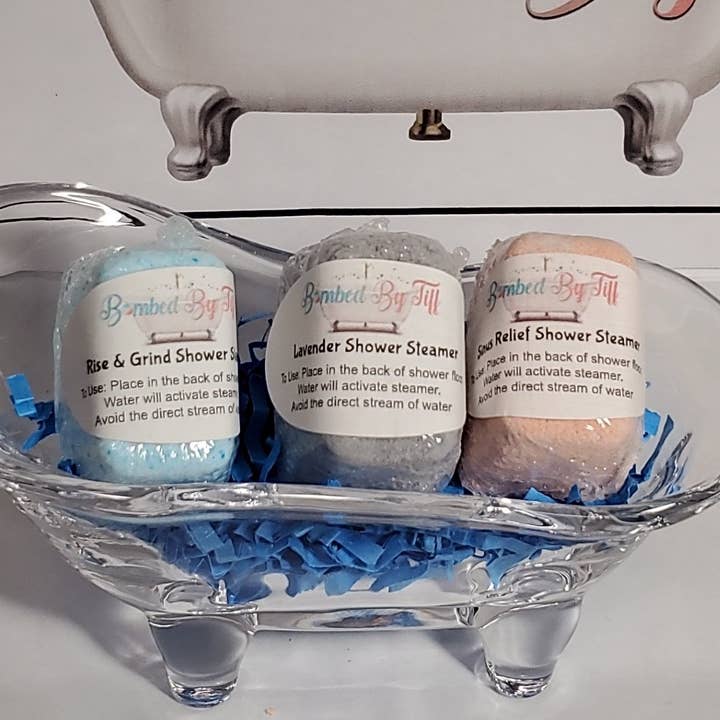 Shower Steamers for wholesale by Bombed By Tiff LLC
