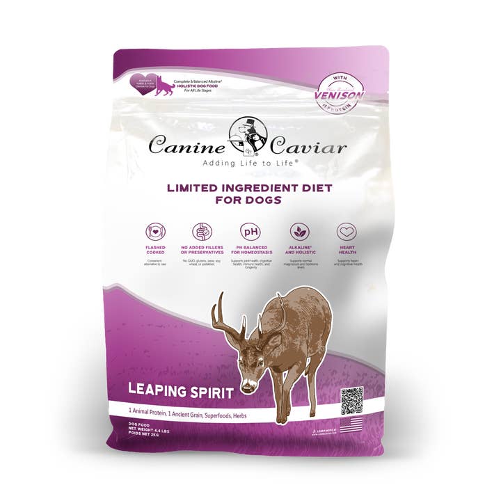Leaping Spirit Ltd Ingredient Alkaline Entrée All Life 4.4lb for wholesale by Canine Caviar