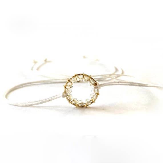 Bracciale Ruota della Medicina con Topazio per la vendita all'ingrosso da parte di MundoconAlma*