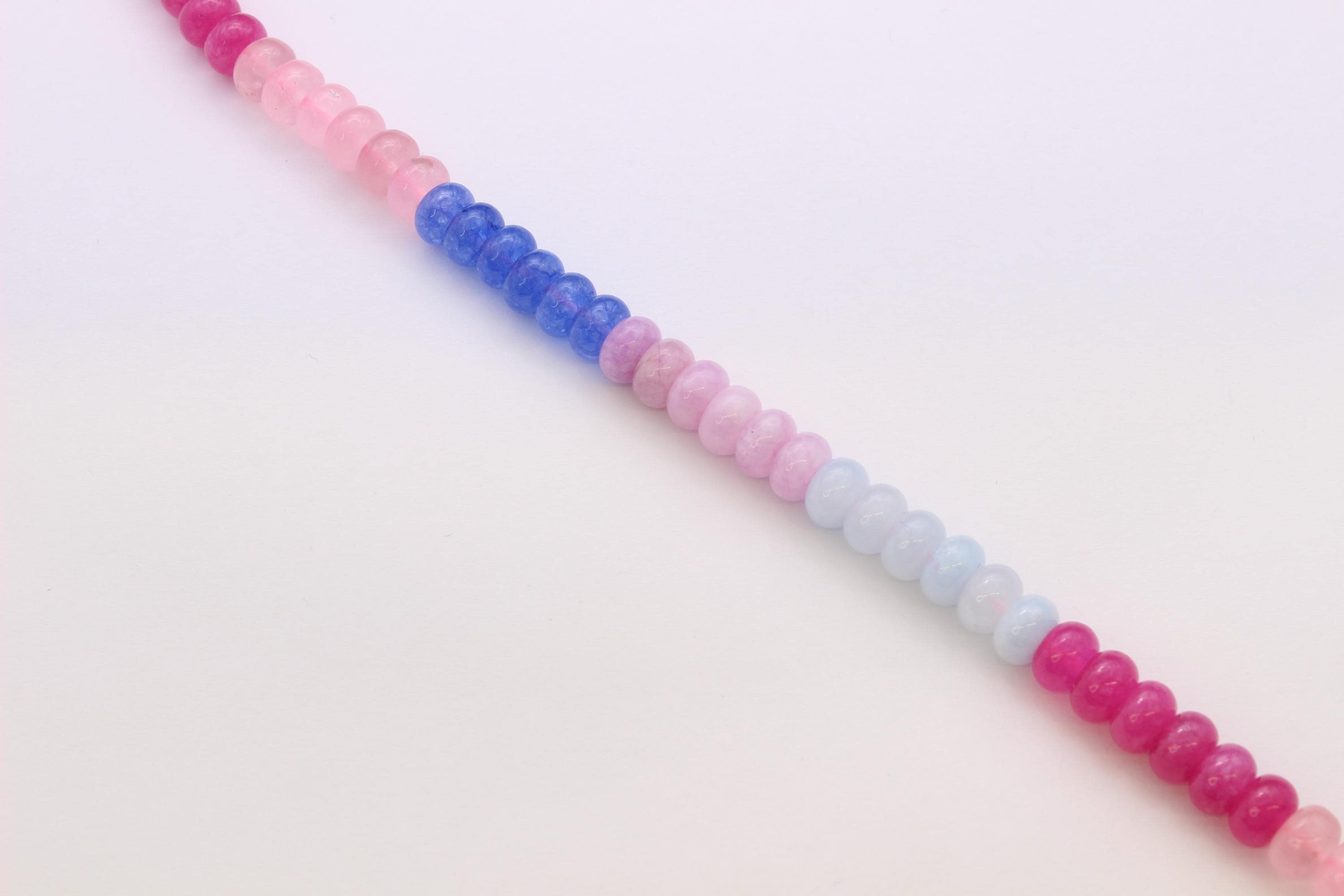 Jewel Pledge - Wholesale Beads - COLOR MIX Rondelle Beads Retro 80s 5x8mm Wholesale5