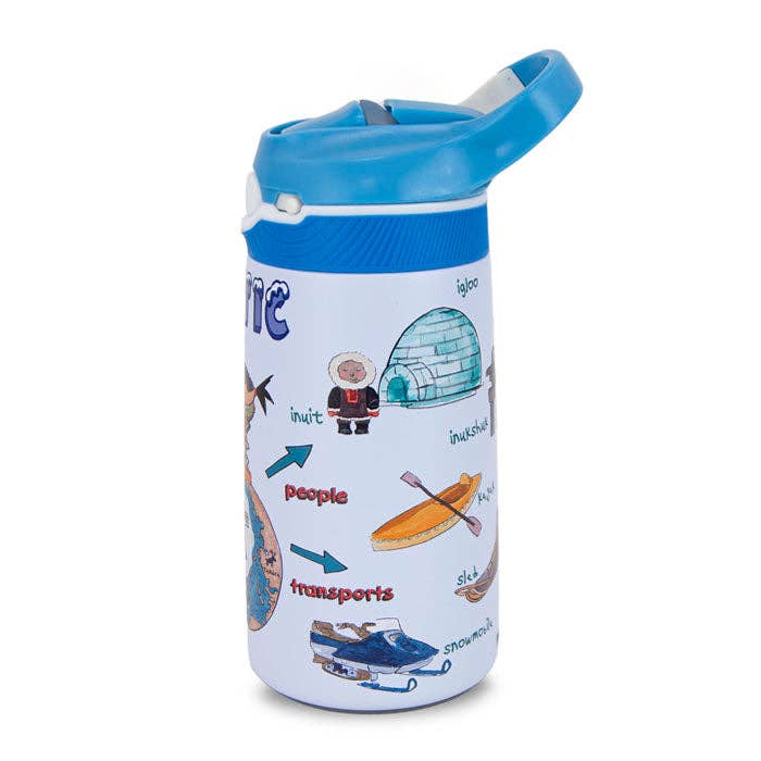 Pepita Viajera - Wholesale Water Bottle - Arctic children's thermos bottle8
