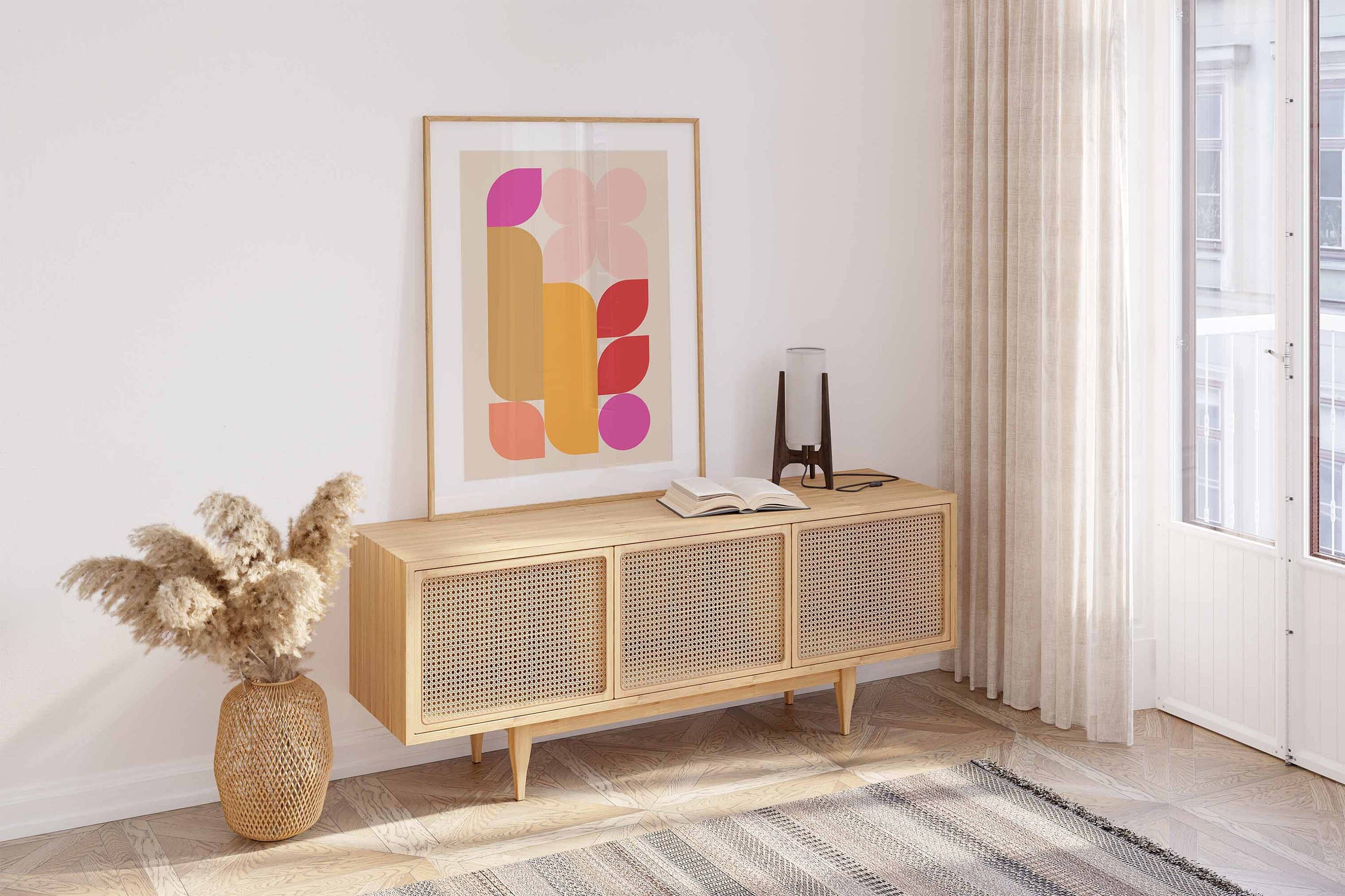 Newpencilbox Art - Wholesale Gallery Wall Set - Bauhaus Exhibition Retro Abstract Geometric Art Set6