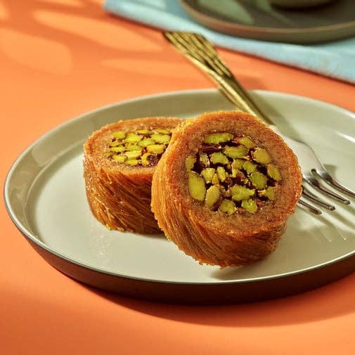 Aladdin – Großhandel Cookie – Mahizer | Pistazien-Aleppo-Kadayif0