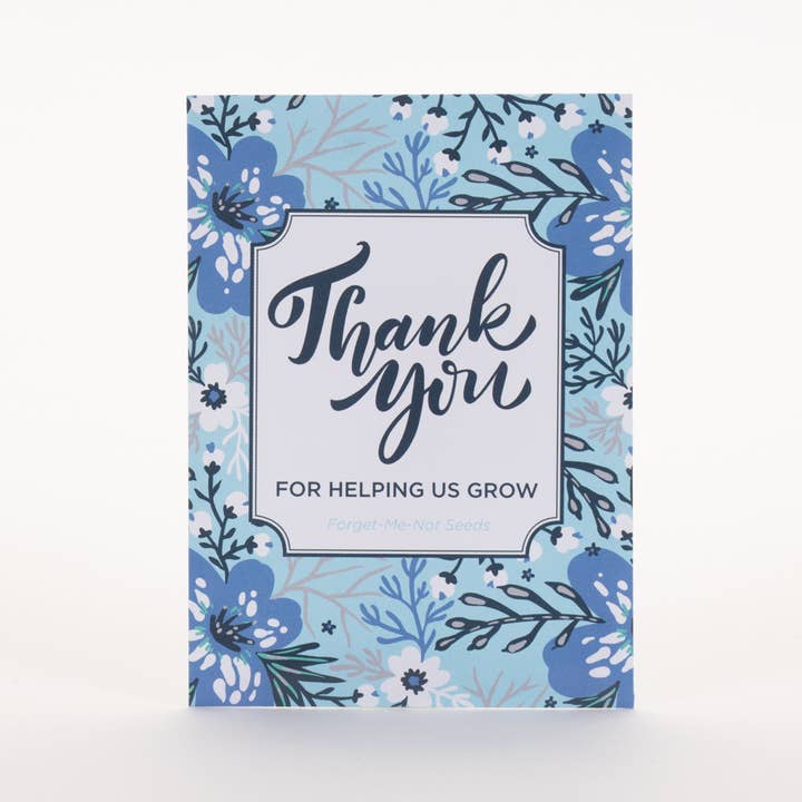Bentley Seed Co. - Wholesale Plant Seeds - Help Us Grow Forget Me Not - Forget Me Not Seed Packets