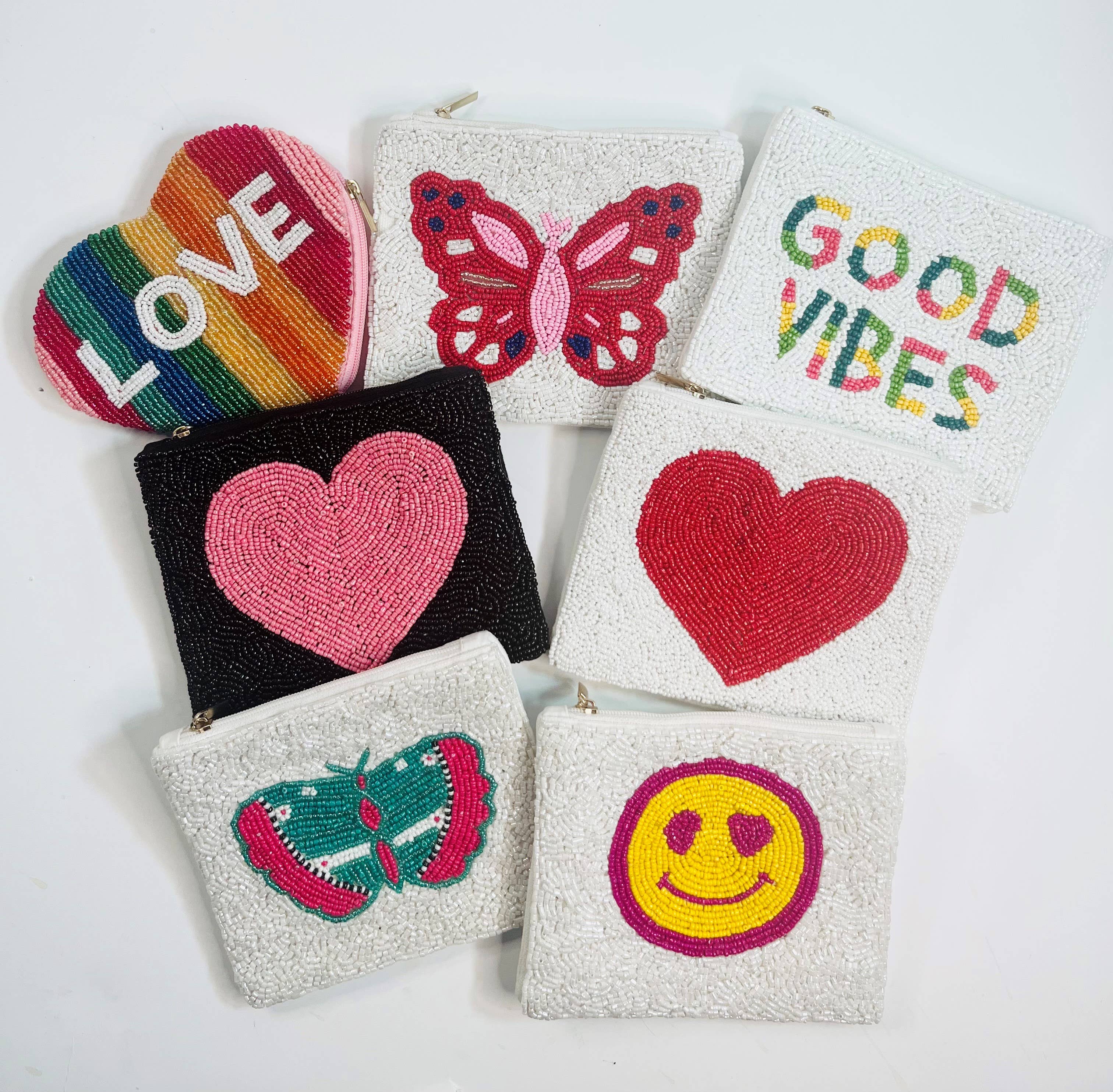 MKay Style - Wholesale Coin Purse - Women's - Beaded Coin Pouch, Seed Bead Coin Purse, Zipper Pouch11