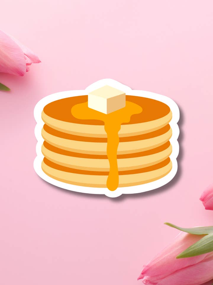 Smörig pannkaksdekal i vinyl för wholesale av Hikaru Tara Art Arst & Craft Gift Shop