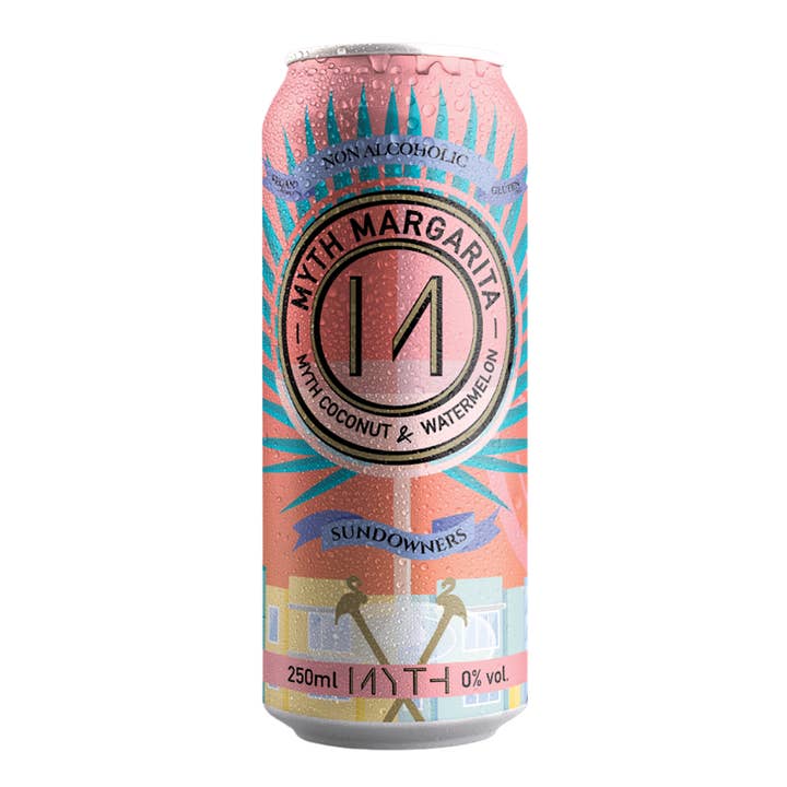 Myth Coconut & Watermelon Margarita for wholesale by Myth Drinks Ltd