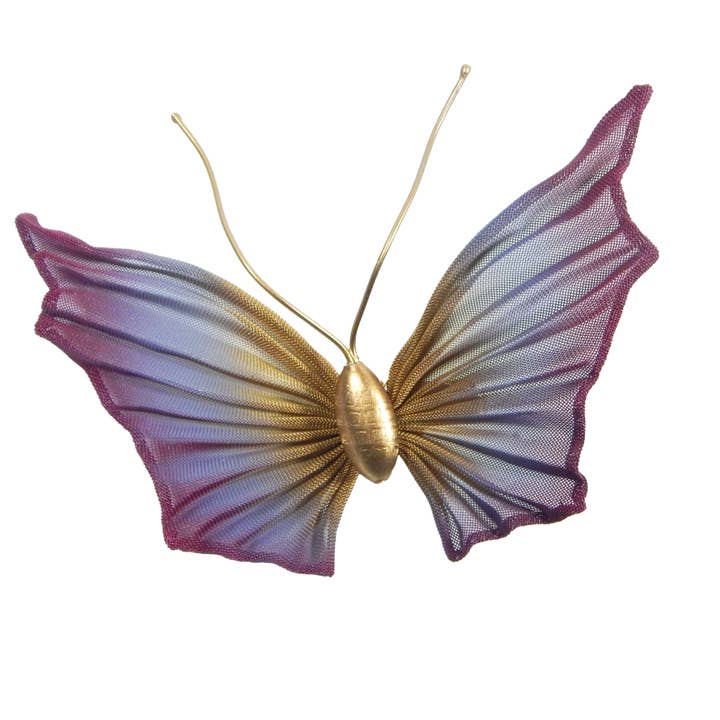 Plisserad Fjärilspinne för wholesale av Sarah Cavender Metalworks