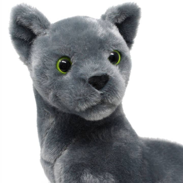 VIAHART Toy Co. - Wholesale Stuffed/Plush Toy - Kids & Baby - Rae The Russian Blue Cat | 13 Inch Stuffed Animal Plush2