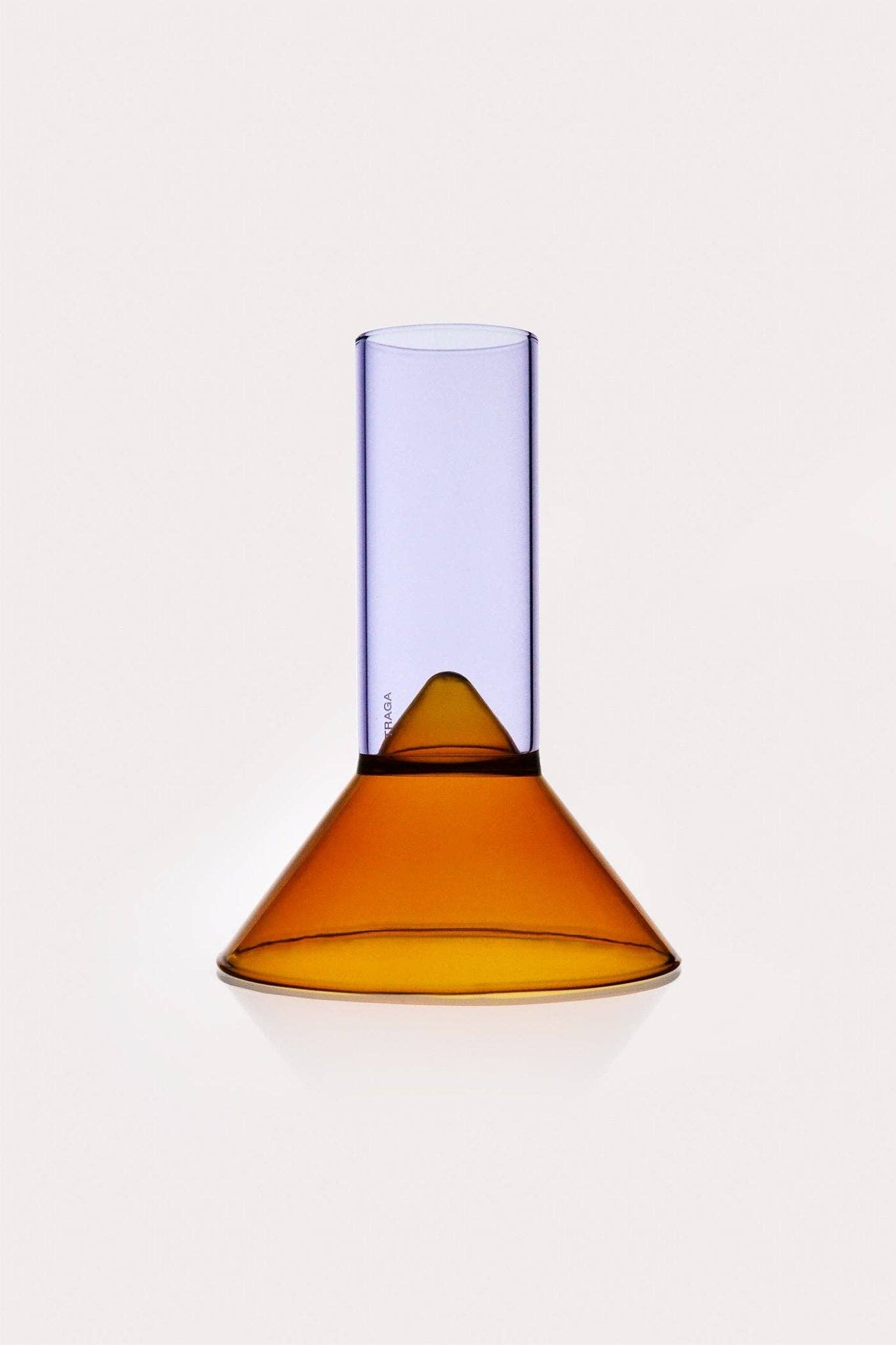 Traga - Wholesale Cocktail/Liquor Glass - Martini Shot Glass - Amber & Lilac, Dual Purpose Glass2