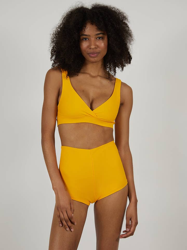 July Swim Short / Citrus for wholesale by THE SALTWATER COLLECTIVE
