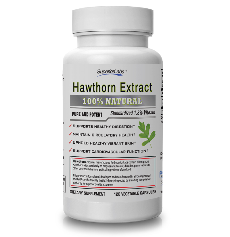Superior Labs - Wholesale Oral Supplement/Vitamin - Hawthorn Extract0