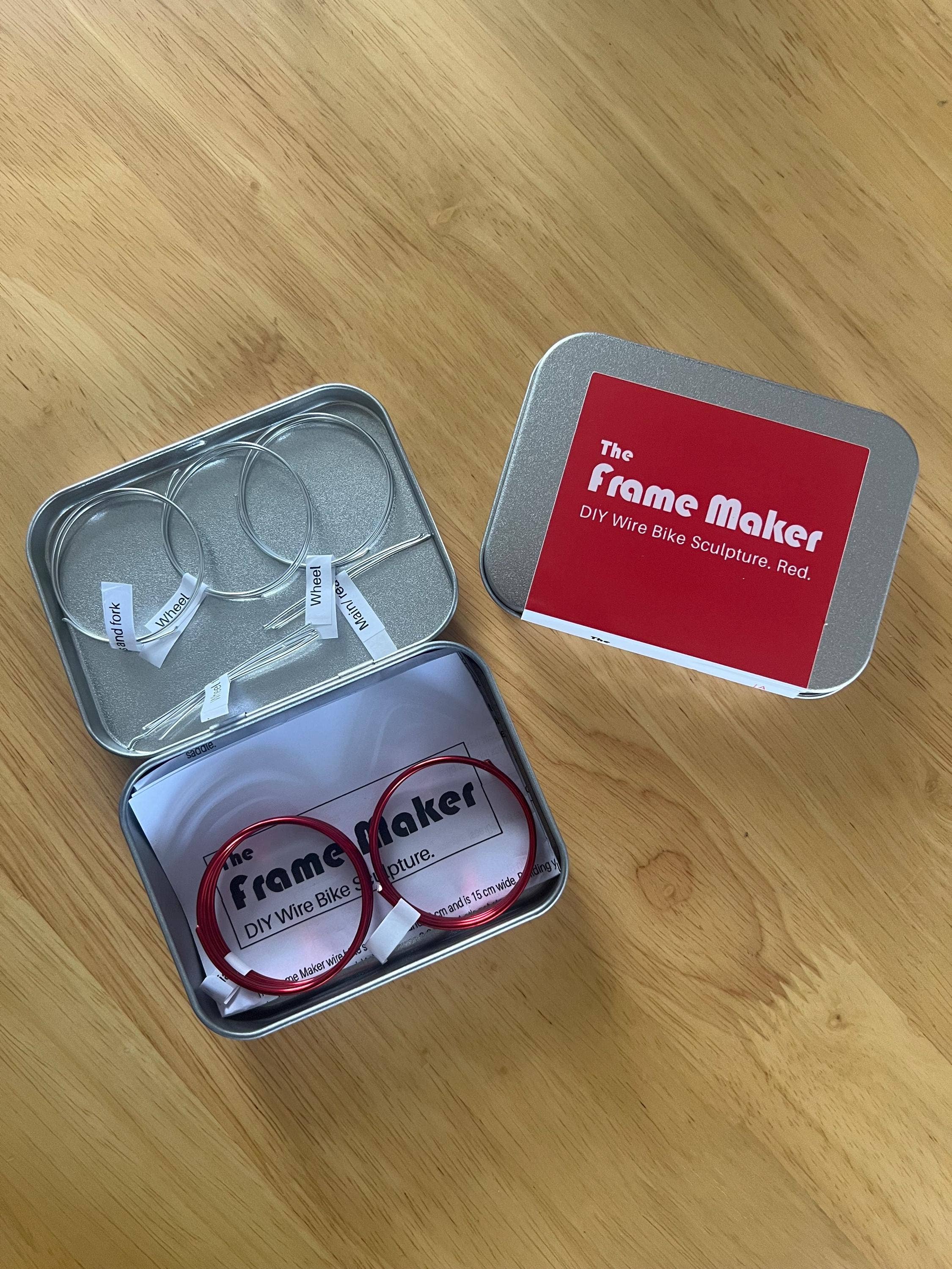 A Hobbyist's Presents – wholesale DIY craft kit – The Frame Maker – A Cycling Wire Sculpture Craft Kit8