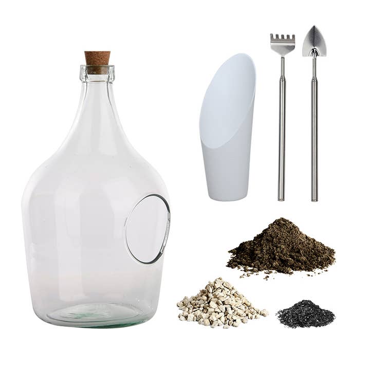 Ensemble de terrarium à faire soi-même 3 L pour la vente par Esschert Design USA