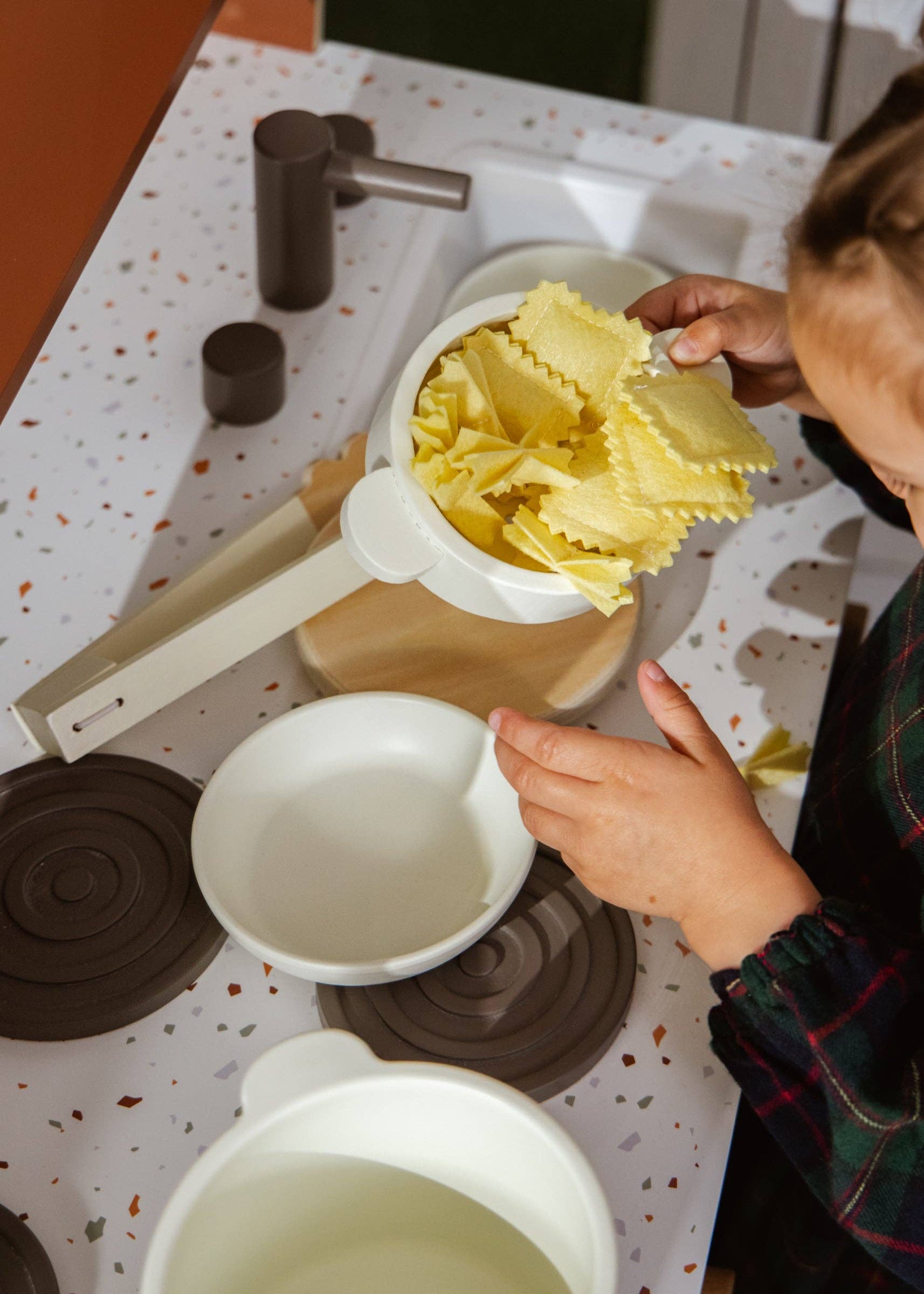 Coco Village - Wholesale Toy Set - Kids - Wooden Pasta Playset1