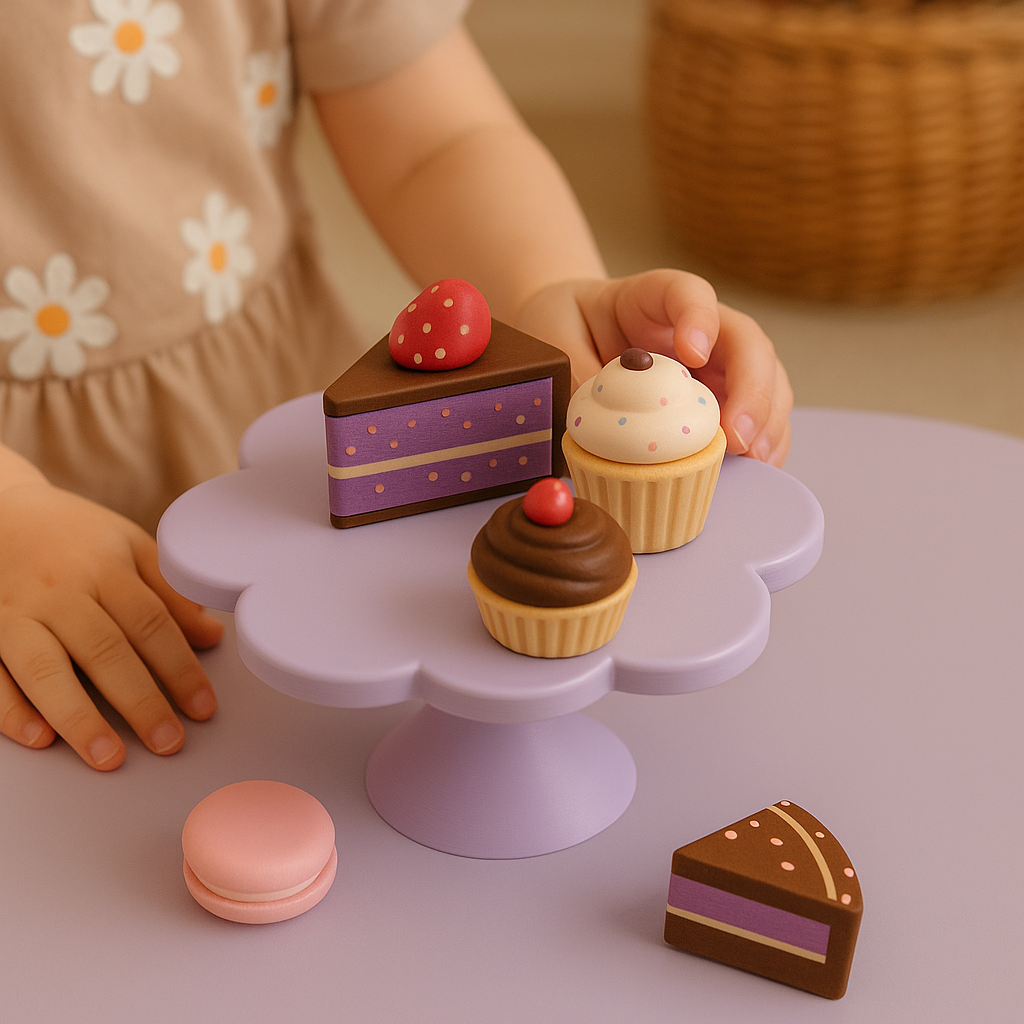 CJECOPLAY INC. - Wholesale Cake Stand - NEW - Flower Cake Stand1