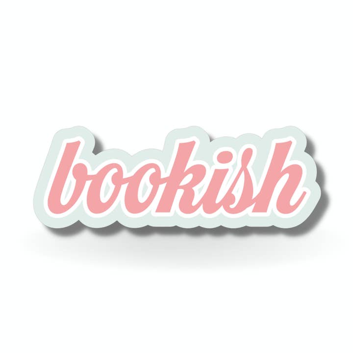 Bookish Sticker, Bookworm Sticker, Books, Reader Sticker for wholesale by Lola & Bean Creations