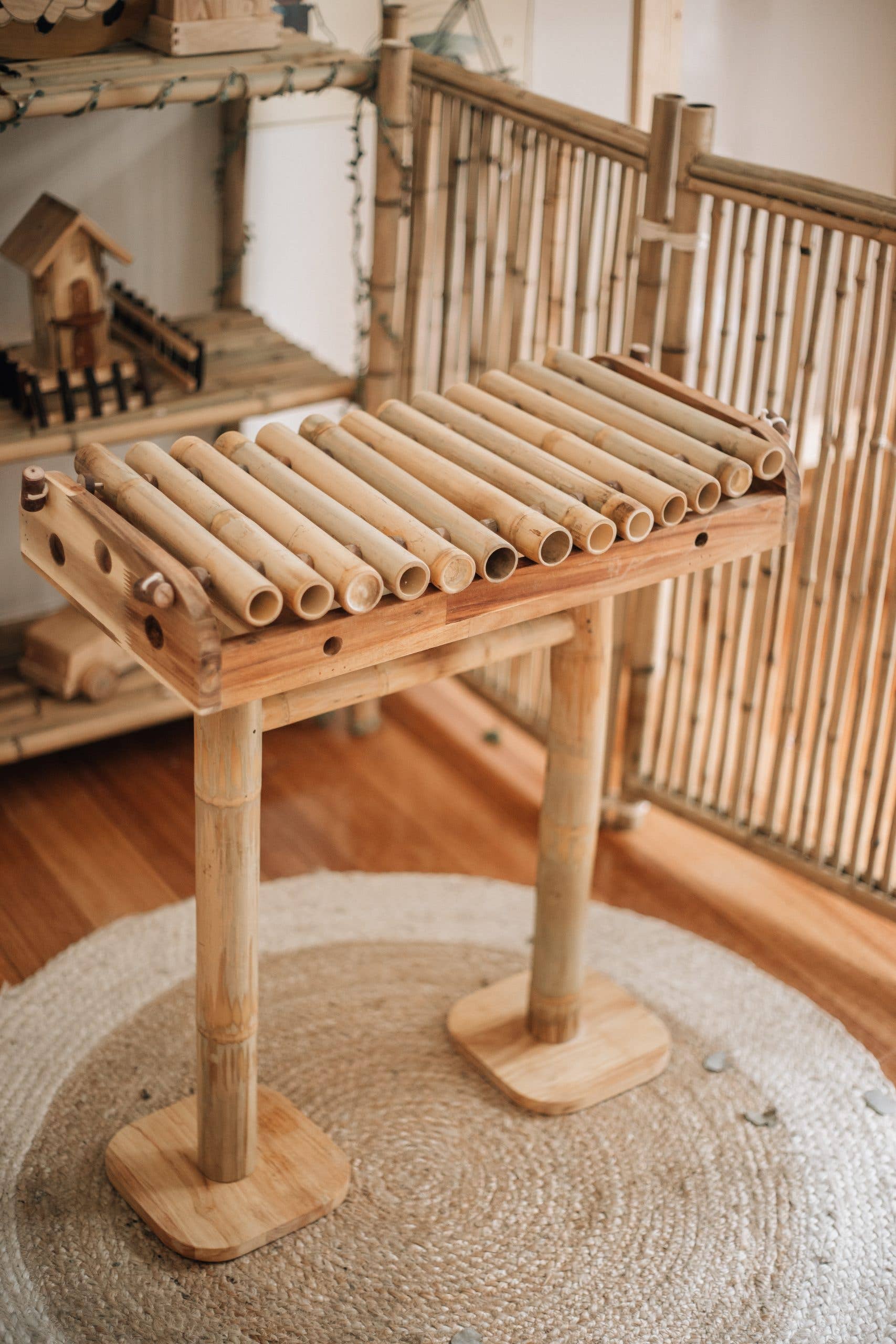 Q Toys - Vendita all'ingrosso Gioco musicale - Bambini e neonati - Marimba di bambù2