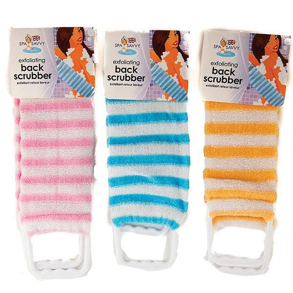 Donnamax Inc. - Wholesale Body Brush - 48 Case, Exfoliating Back Scrubber SPA SAVVY