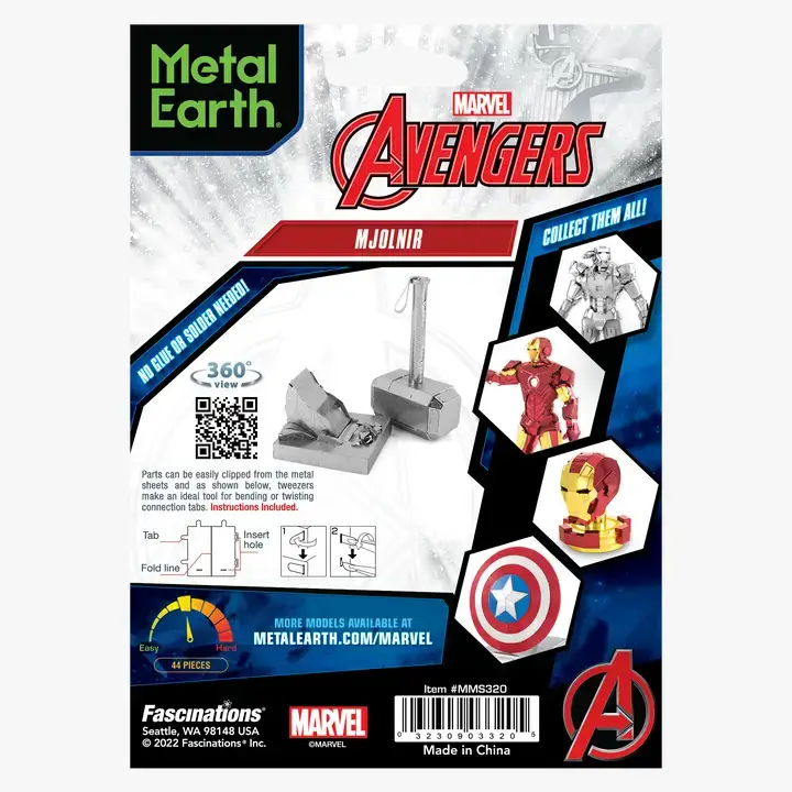 Professor Puzzle – wholesale DIY craft kit – Marvel - Thor's Hammer2